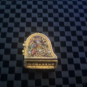 Vintage Judy Lee Piano Trinket Box